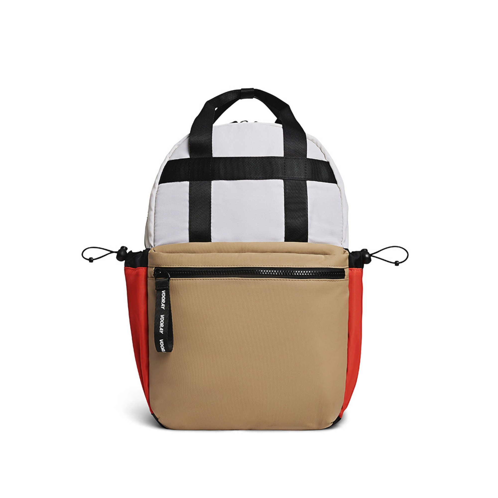  Katie Backpack - Camel Color Block