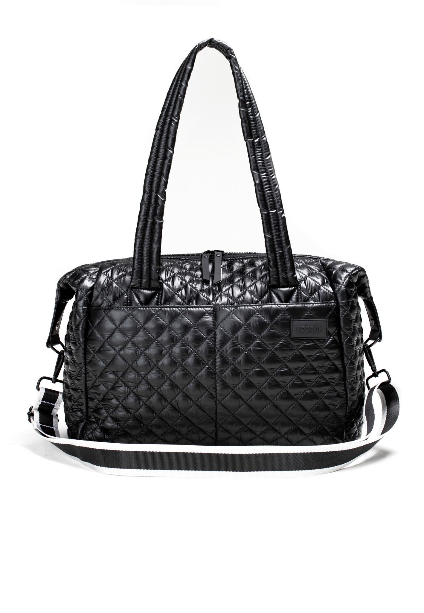 Vooray Alana Duffel (Quilted Black)